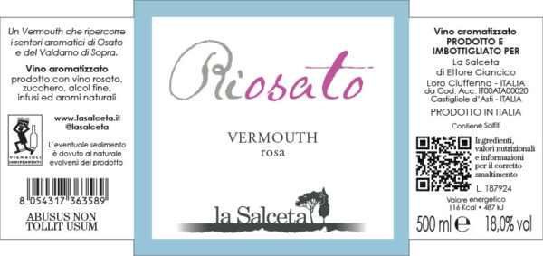 Riosato, vermouth rosa - immagine 2